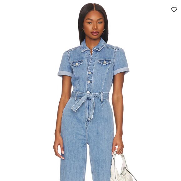 Paige Short Sleeve Anessa Jumpsuit Size 2 NWT